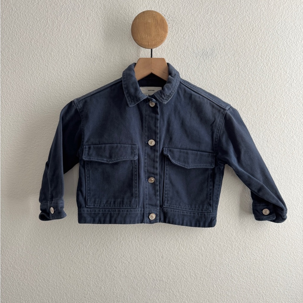 Zara Kids Girls Denim Jacket Size 6 Years Old